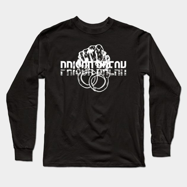 Prison Break Art Long Sleeve T-Shirt by Behemoth